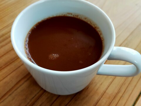 バレンタインにチョコレートコーヒー